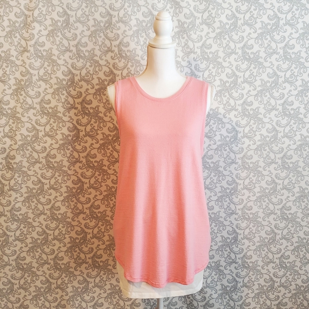 Pink Knit GAP Tank Top